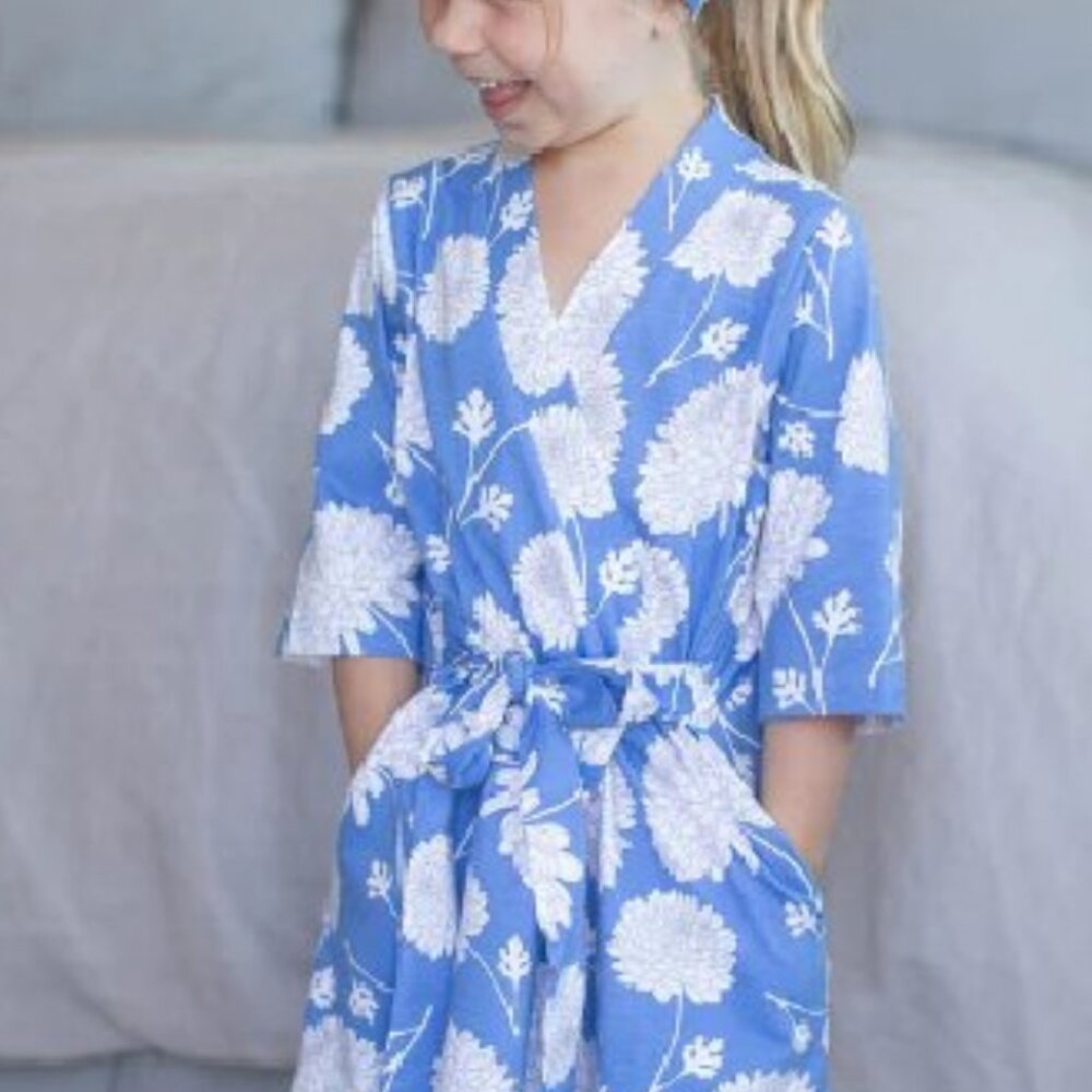 Girls Floral Robe 4T Toddler